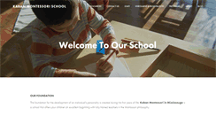 Desktop Screenshot of kabanmontessori.ca